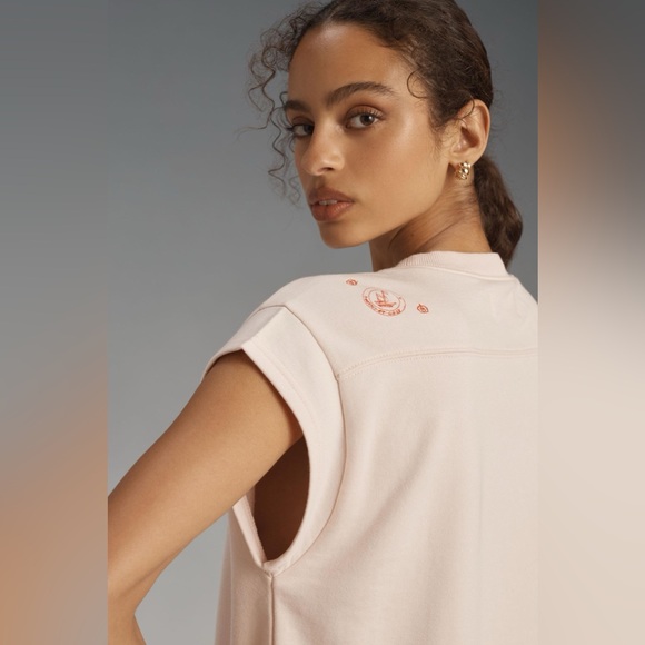 By Anthropologie Embroidered Côte d'Azur Top - Picture 4 of 9